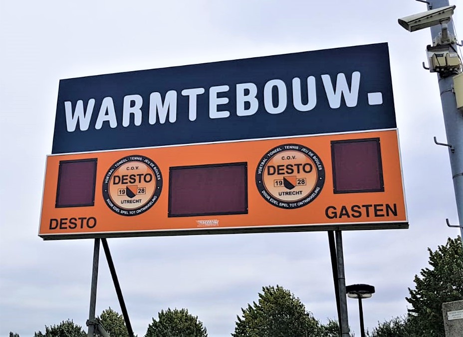 scorebord voetbal scoretec desto