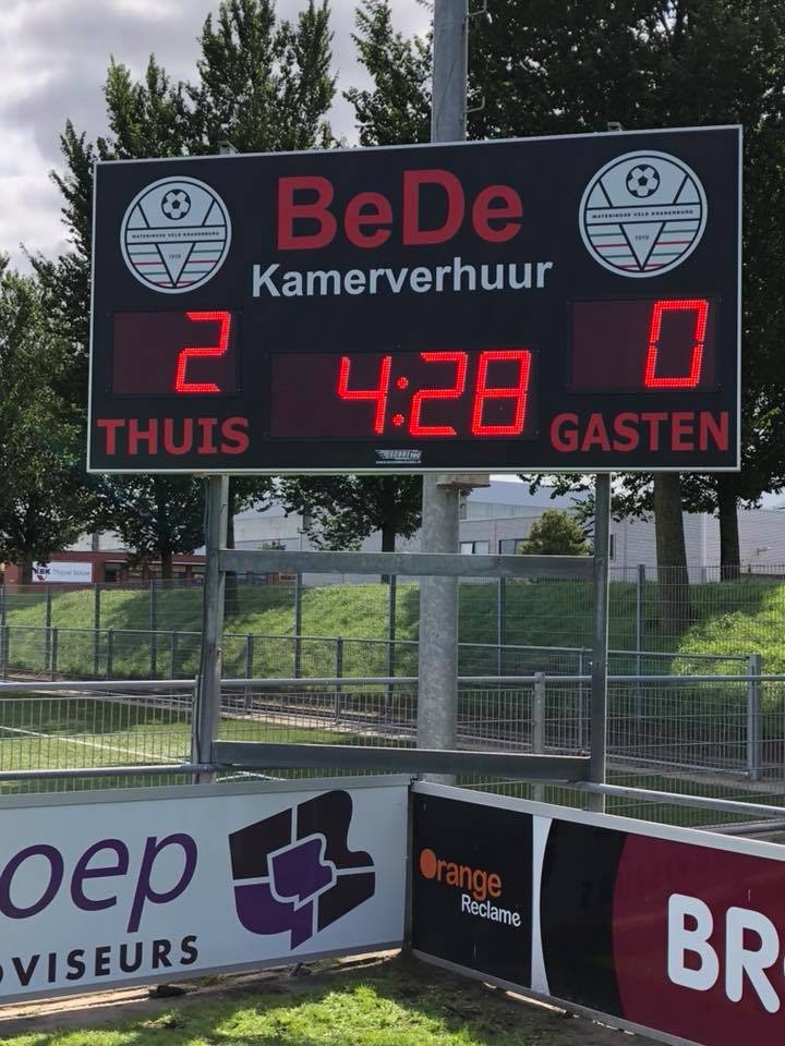 voetbalscorebord scorebord kranenburg