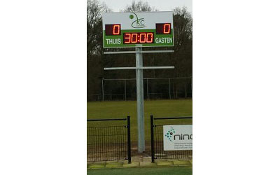 korfbalscorebord scorebord KC Doorn scoretec