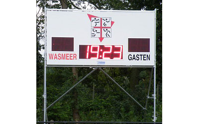 voetbalscorebord scorebord wasmeer scoretec