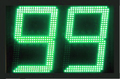 groen led display scorebord scoretec