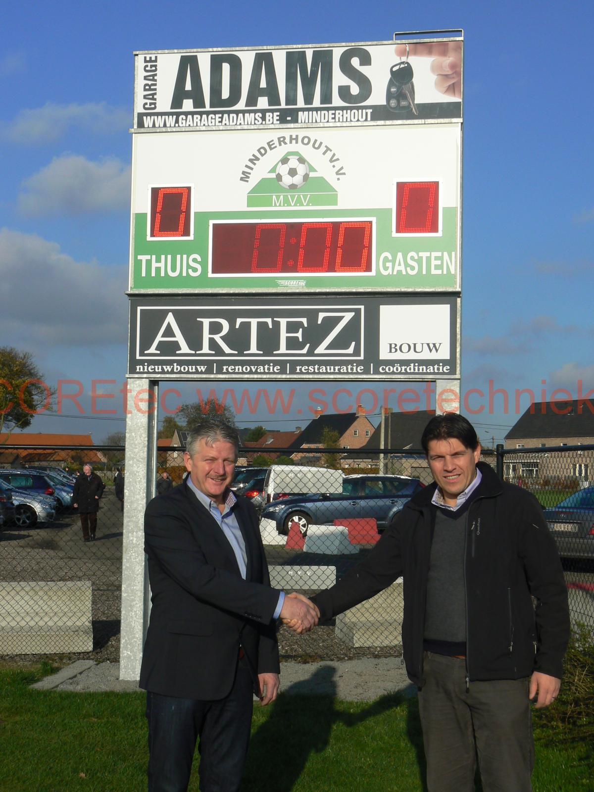 636 141 - vv Minderhout 1-4-1