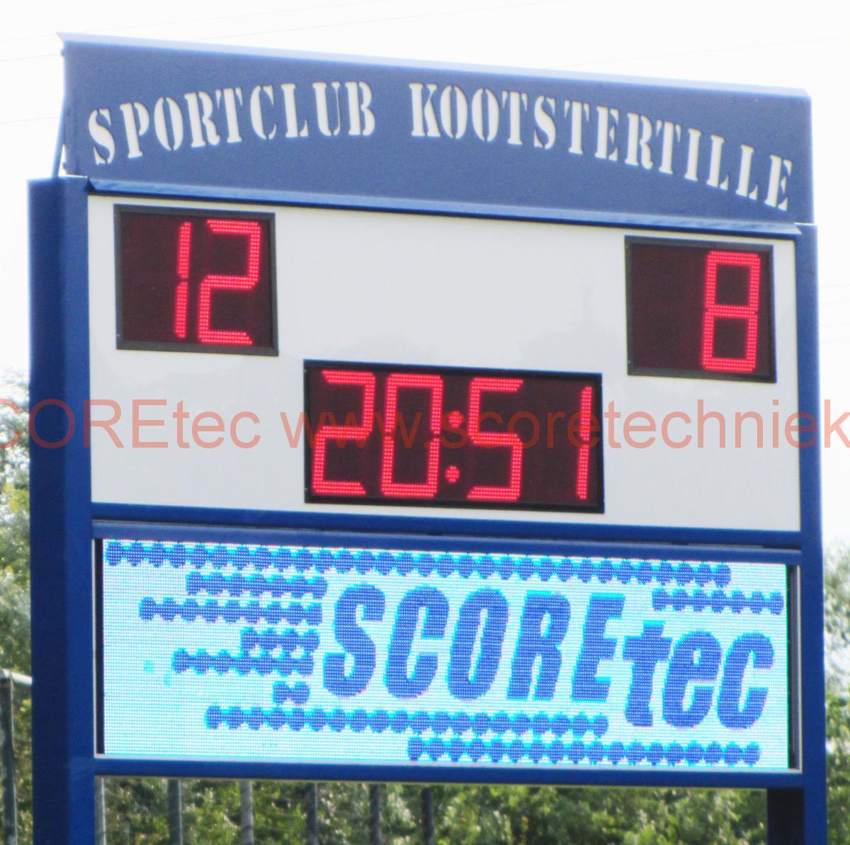 836 242 - SC Kootstertille LED scherm